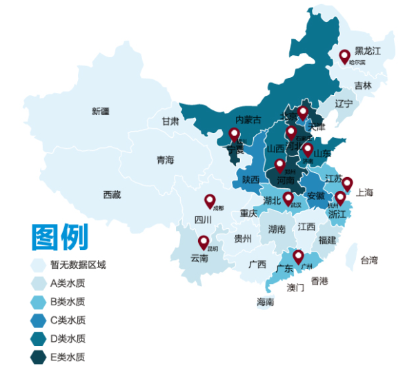 今后全國(guó)城市水質(zhì)將每年公布四次排行榜情況